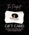 Digital Gift Card